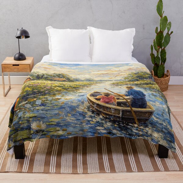 Item preview, National park Weerribben-Wieden painting, the Netherlands – A Beautiful place in Europe. designed and sold by GalleryKauffeld.