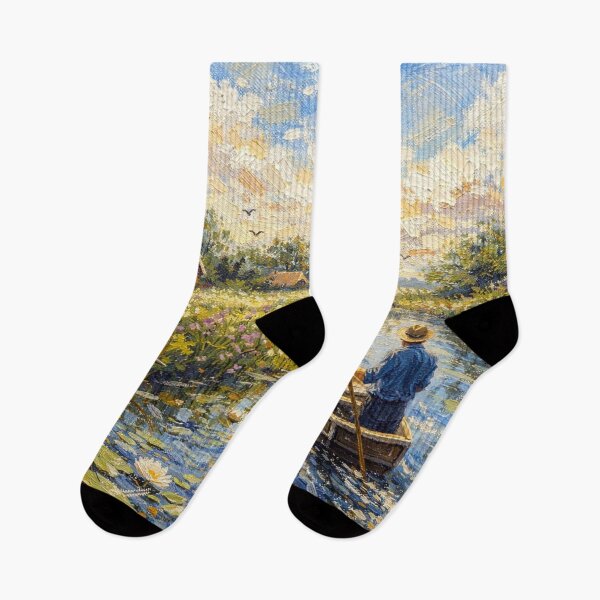 Item preview, National park Weerribben-Wieden painting, the Netherlands – A Beautiful place in Europe. designed and sold by GalleryKauffeld.
