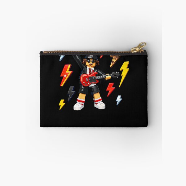 Item preview, AC/DC Angus Young Lightning Lego Style Guitar designed and sold by cosmicCryptidCo.