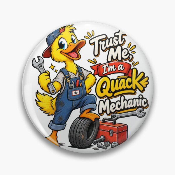 Item preview, Trust Me I’m a Quack Mechanic designed and sold by Trendy-Artistry.