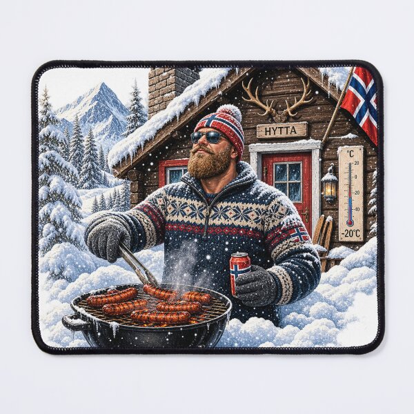 Item preview, Norwegian Winter BBQ at Minus 20 designed and sold by PRINTIONAL.