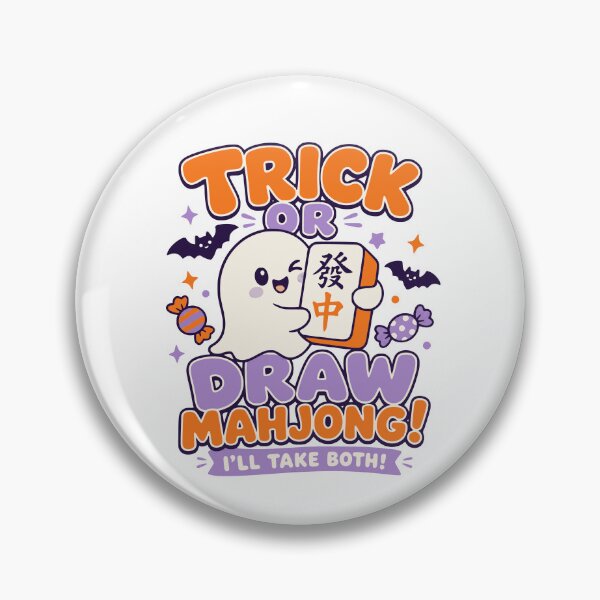 Item preview, Spooky Halloween Mahjong Club – Mahjong Lover Design designed and sold by JansenGS.