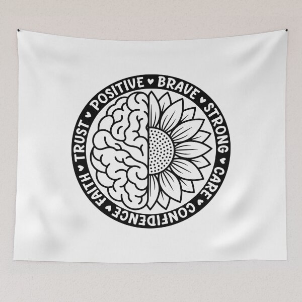 Item preview, World Mental Health Day Support Awareness designed and sold by ShirTomDesigns.