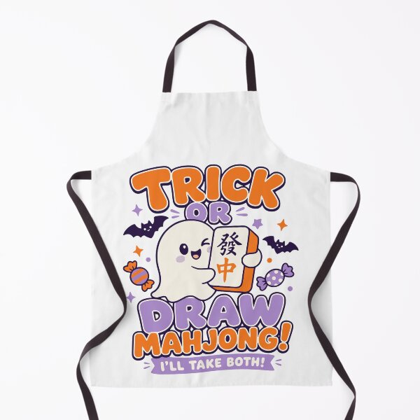 Item preview, Spooky Halloween Mahjong Club – Mahjong Lover Design designed and sold by JansenGS.