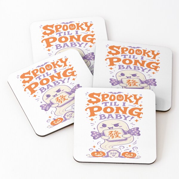 Item preview, Spooky Halloween Mahjong Club – Mahjong Lover Design designed and sold by JansenGS.