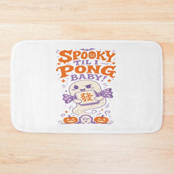 Item preview, Spooky Halloween Mahjong Club – Mahjong Lover Design designed and sold by JansenGS.