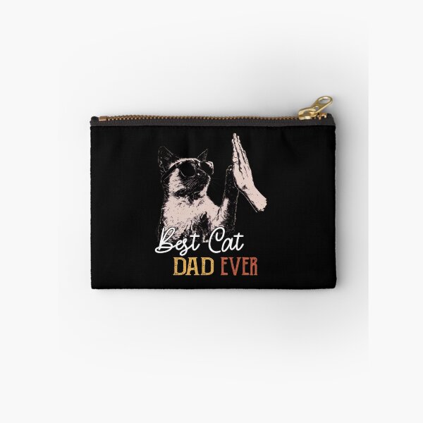 Item preview, Best Cat Dad Ever High Five Funny Siamese Cat designed and sold by OlyvieArt.