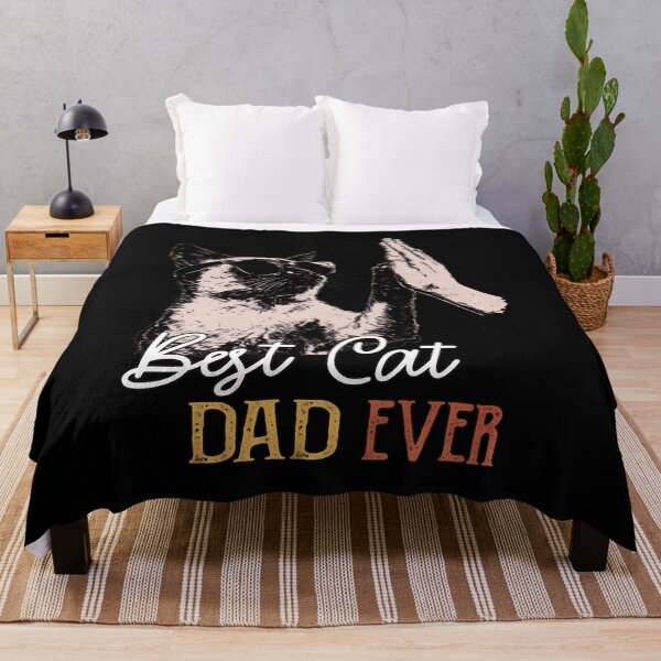 Item preview, Best Cat Dad Ever High Five Funny Siamese Cat designed and sold by OlyvieArt.