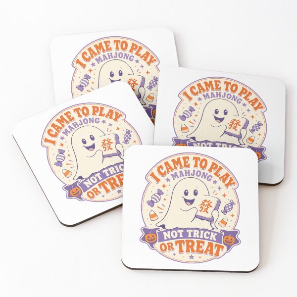 Item preview, Spooky Halloween Mahjong Club – Mahjong Lover Design designed and sold by JansenGS.