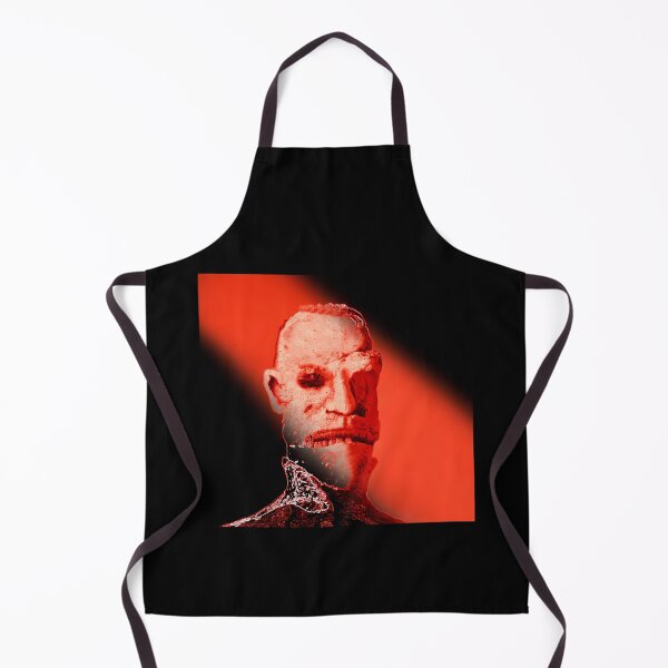 Item preview, Grungy Distorted Human Head Silhouette Illuminated By Bright Red Light designed and sold by IZZO CREATIVE STUDIO.