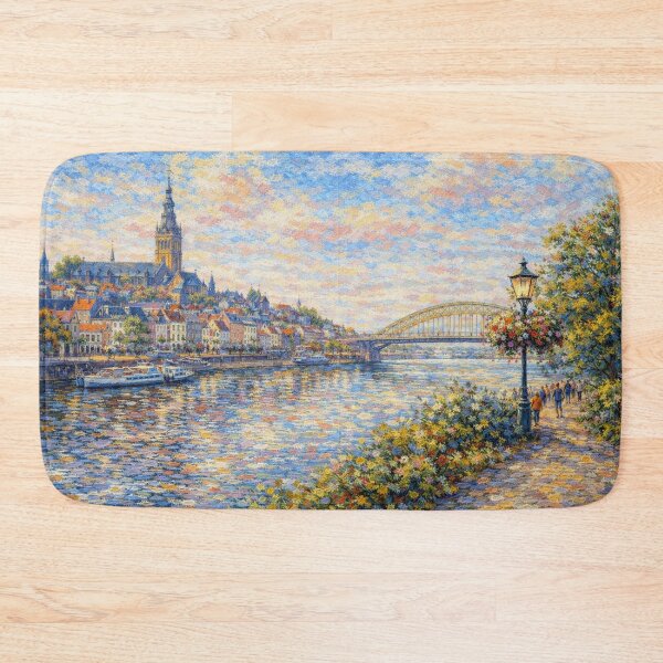 Item preview, A painting of Nijmegen, the Netherlands – A Beautiful place in Europe. designed and sold by GalleryKauffeld.