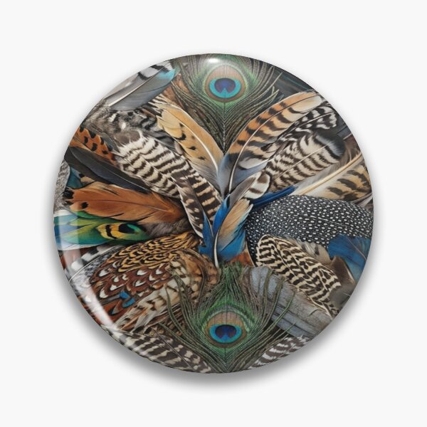 Item preview, A seamless interlocking natural feathers pattern. designed and sold by Solomon-Ent-144.