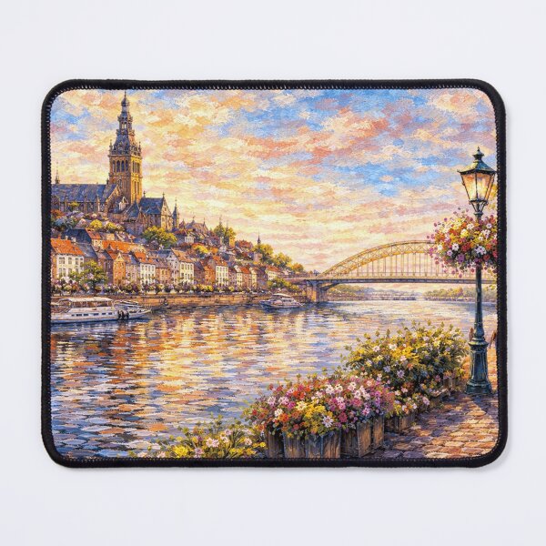 Item preview, Nijmegen painting, the Netherlands – A Beautiful place in Europe. designed and sold by GalleryKauffeld.