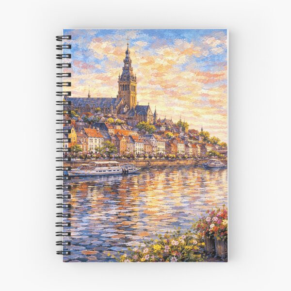 Item preview, Nijmegen painting, the Netherlands – A Beautiful place in Europe. designed and sold by GalleryKauffeld.