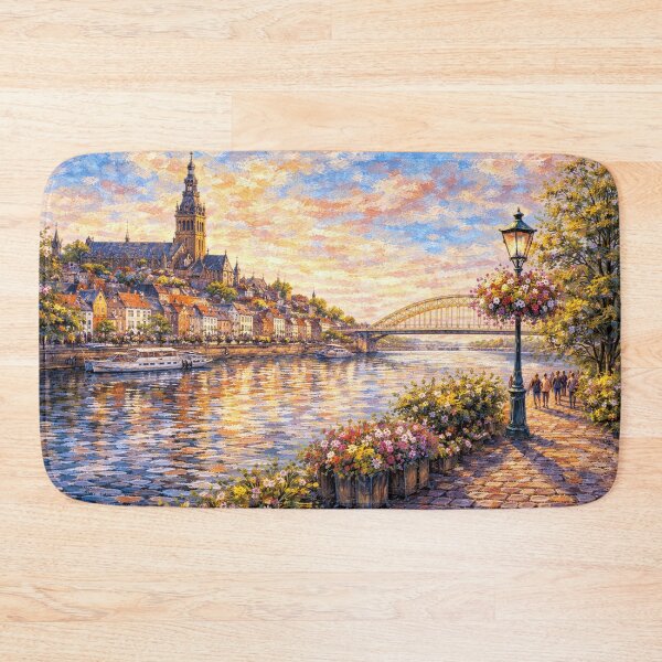 Item preview, Nijmegen painting, the Netherlands – A Beautiful place in Europe. designed and sold by GalleryKauffeld.
