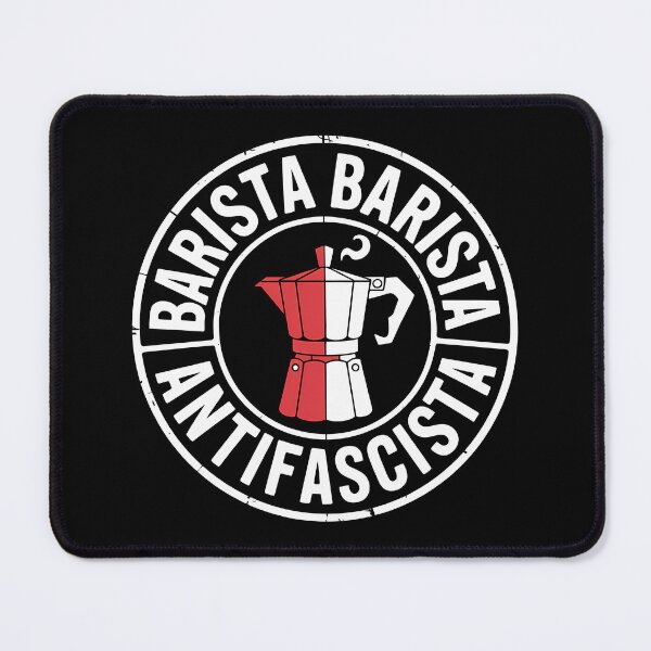Item preview, Barista Barista Antifascista - Linke Antifaschismus Merch designed and sold by LoFizzy.