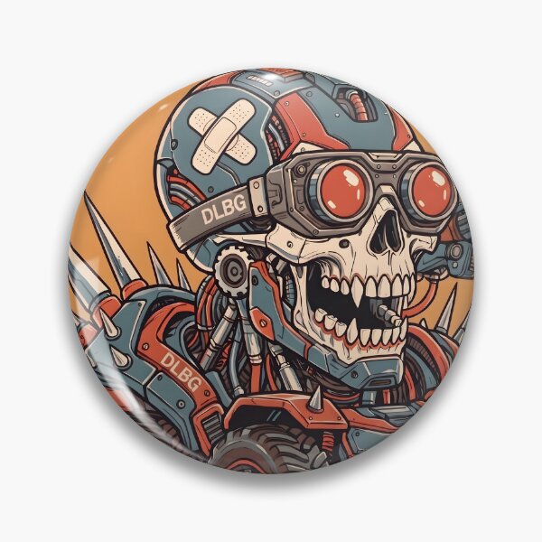 Item preview, Cyberpunk Syndicate - Skull Rover (Unit 08) designed and sold by DLBG-STORE.