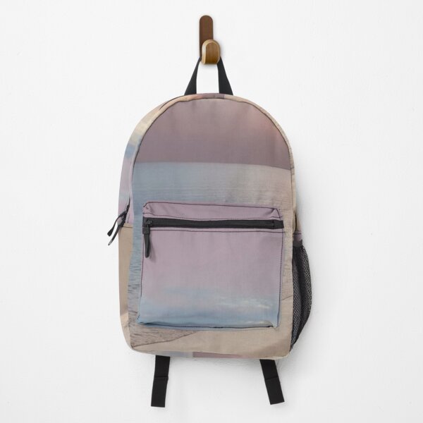 Item preview, Evening Coast – Minimalist Ocean Sunset in Pastel Mauve & Blue designed and sold by Zaramodo.