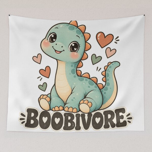 Item preview, Boobivore Cute Dinosaur Cute Breastfed Baby Dinosaur Funny Breastfeeding designed and sold by Yellowriversss.