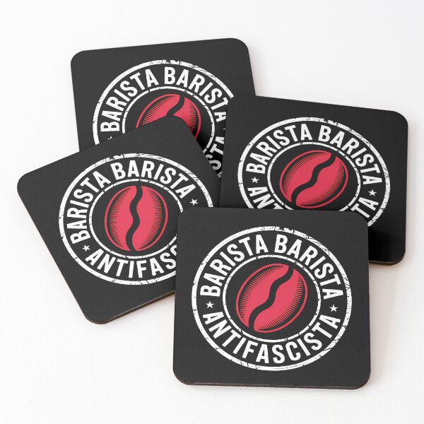 Artikelvorschau, Barista Barista Antifascista - Linker Antifaschismus Merch entworfen und verkauft von LoFizzy.