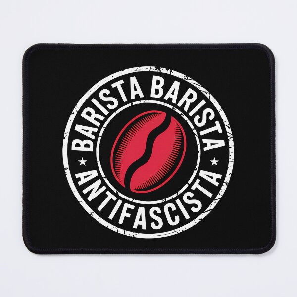 Item preview, Barista Barista Antifascista - Linke Antifaschismus Merch designed and sold by LoFizzy.