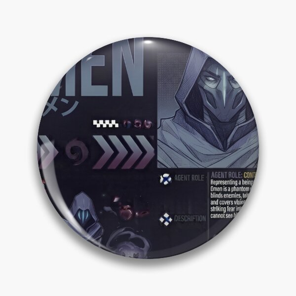 Item preview, Omen Valorant designed and sold by charleBinghaM.