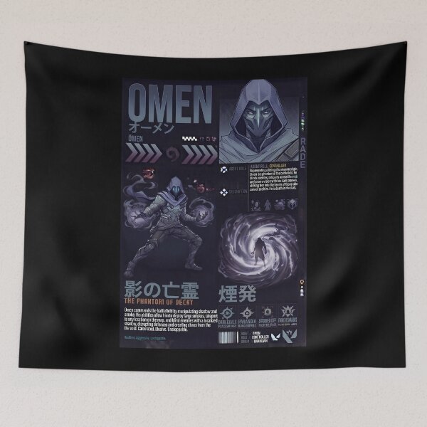 Item preview, Omen Valorant designed and sold by charleBinghaM.