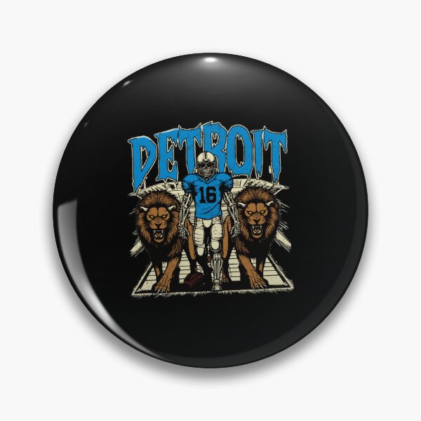 Item preview, Detroit Football Player with Lions Vintage Graphic designed and sold by LisaMarti16605.