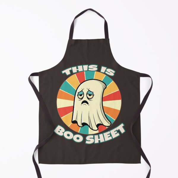 Item preview, This Is Boo Sheet – Funny Retro Ghost Halloween Design designed and sold by Artishal.
