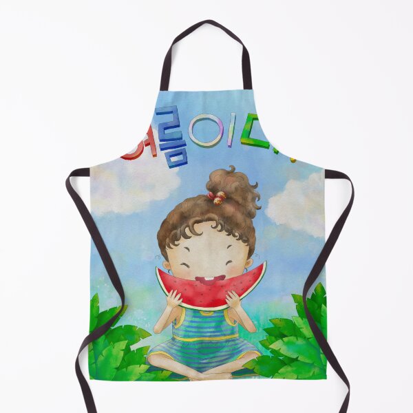 Item preview, Joyful Girl Eating Watermelon in Summer designed and sold by tammist.