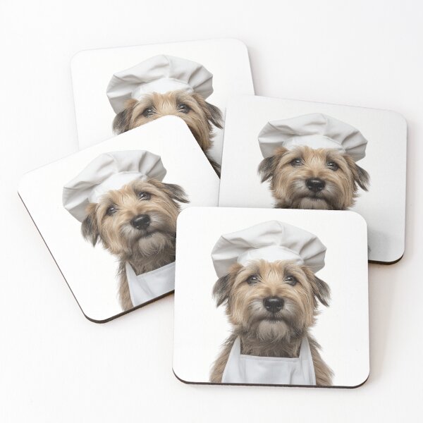 Item preview, Glen of Imaal Terrier Chef Dog Funny Cooking Apron Hat designed and sold by LazyOwlStore.