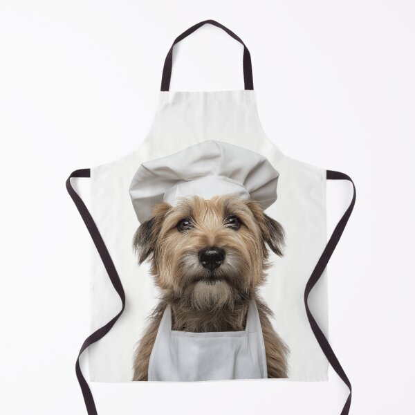 Item preview, Glen of Imaal Terrier Chef Dog Funny Cooking Apron Hat designed and sold by LazyOwlStore.
