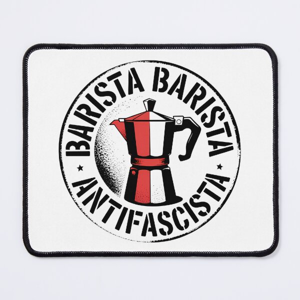Item preview, Barista Barista Antifascista - Linke Antifaschismus Merch designed and sold by LoFizzy.