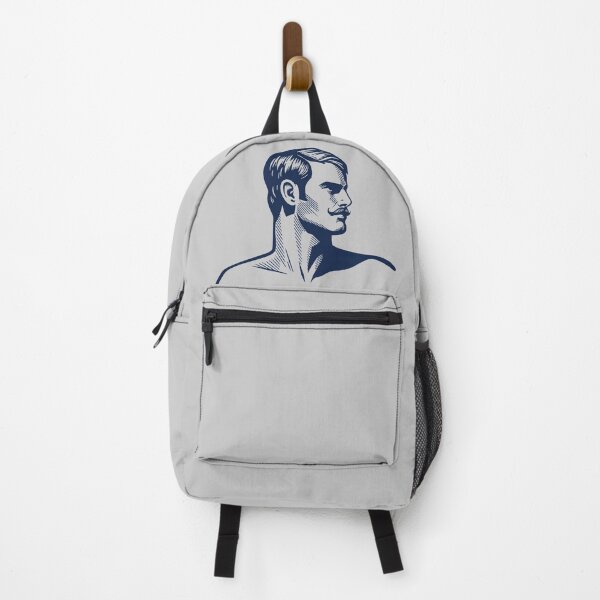 Item preview, Classic Handsome – Bold Minimalist Linocut Portrait designed and sold by gayishdesign.