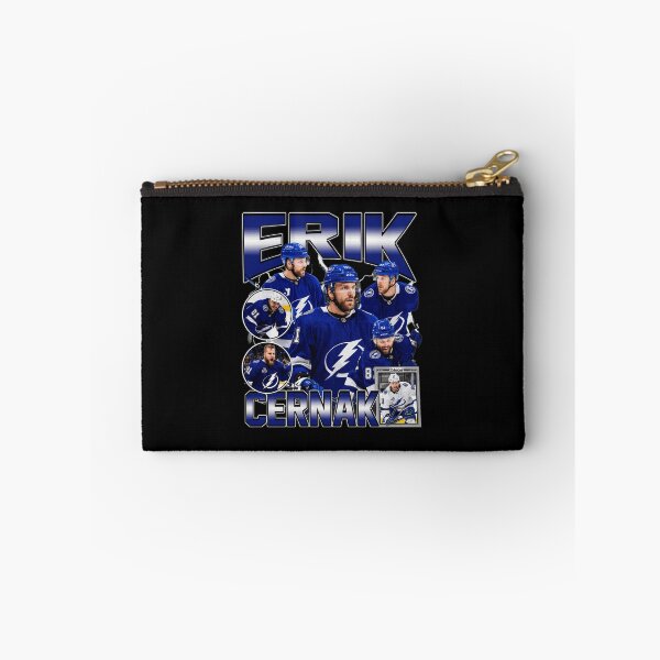 Item preview, Erik Cernak Retro Tampa Hockey Player Graphic designed and sold by MarkCampb78292.