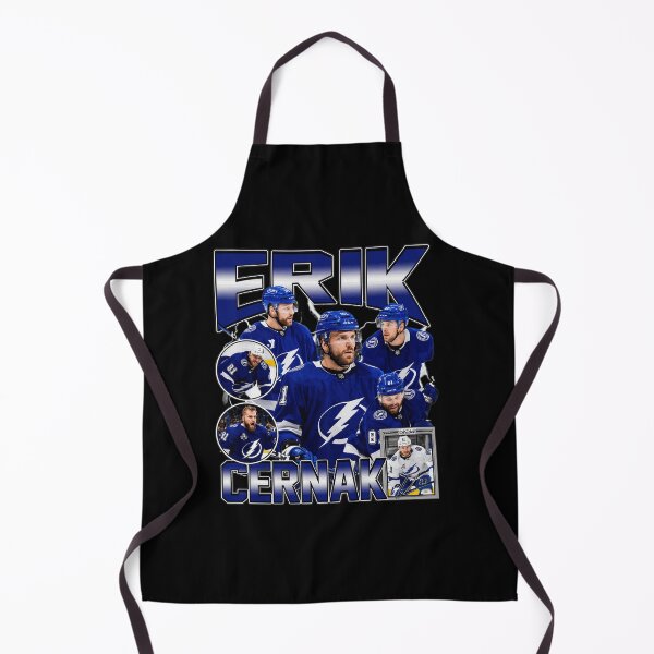 Item preview, Erik Cernak Retro Tampa Hockey Player Graphic designed and sold by MarkCampb78292.