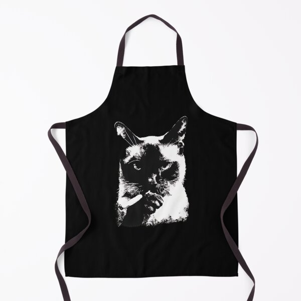 Item preview, Edgy Cat Smoking Graphic Art designed and sold by OlyvieArt.