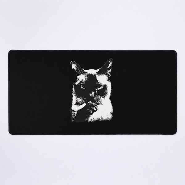 Item preview, Edgy Cat Smoking Graphic Art designed and sold by OlyvieArt.