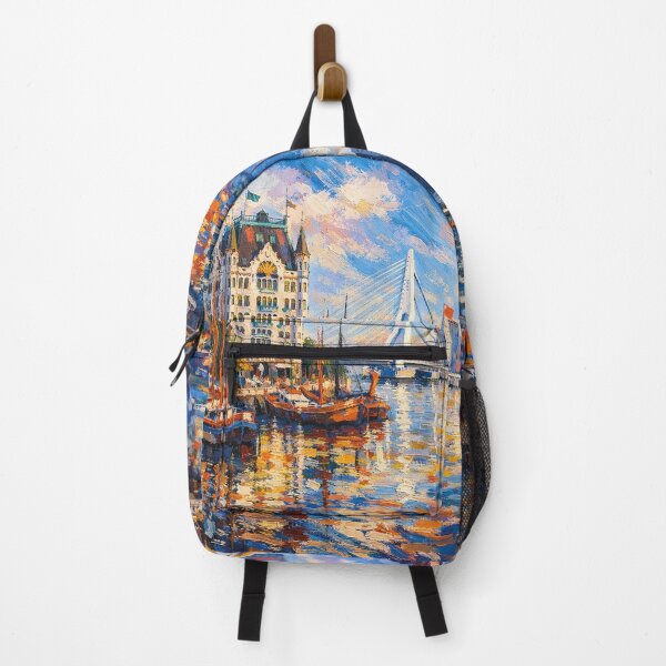Item preview, A painting of Rotterdam, the Netherlands – A Beautiful city in Europe. designed and sold by GalleryKauffeld.