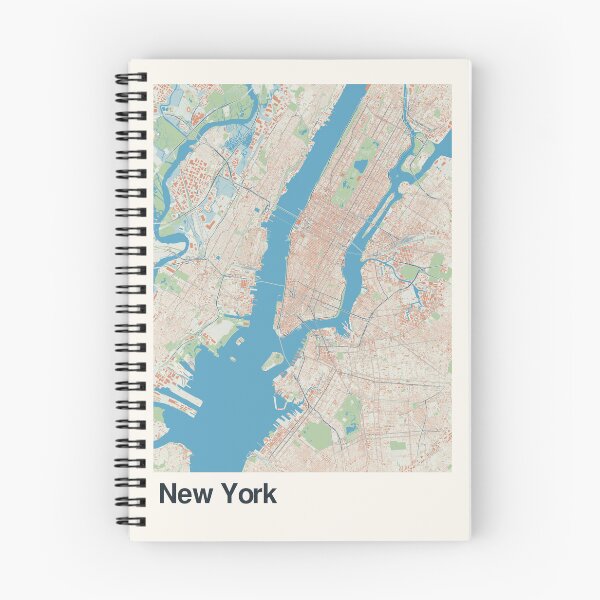 Item preview, New York Minimalistic Map Art designed and sold by MapsNerd.