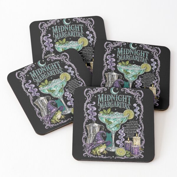 Item preview, Midnight Margaritas Halloween Practical Magic Witch Drinking  designed and sold by leevekaArt.