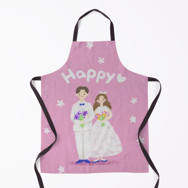 Item preview, Happy Bride and Groom Wedding Portrait designed and sold by tammist.