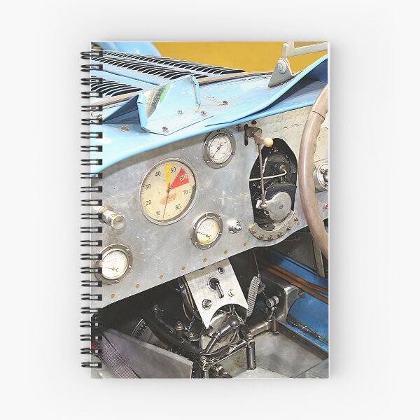 Item preview, 1927 Bugatti Type 35 Racing Car Interior – Vintage Grand Prix Cockpit designed and sold by Peter Kraaibeek Art Gallery.