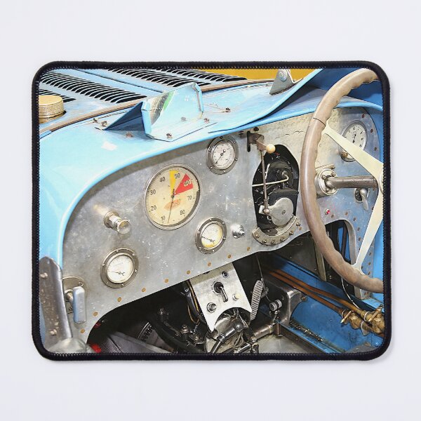 Item preview, 1927 Bugatti Type 35 Racing Car Interior – Vintage Grand Prix Cockpit designed and sold by Peter Kraaibeek Art Gallery.