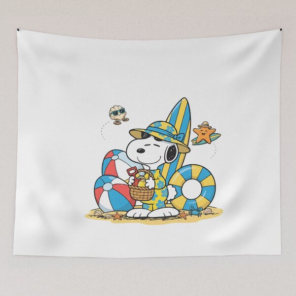 Item preview, Snoopy Beach Vacation Summer  designed and sold by apamictryArt.