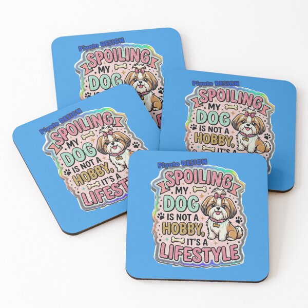 Item preview, 3 Happy Dog Mom Quotes  Sticker designed and sold by PIYATO941DESIGN.