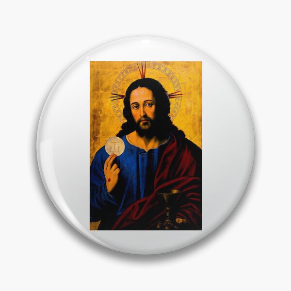 Item preview, Jesus Holding The Eucharist designed and sold by sedrick-strahan.