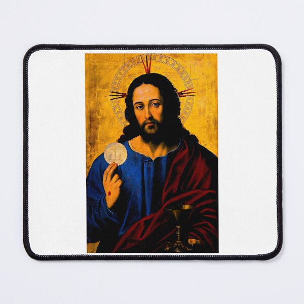 Item preview, Jesus Holding The Eucharist designed and sold by sedrick-strahan.