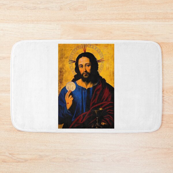 Item preview, Jesus Holding The Eucharist designed and sold by sedrick-strahan.