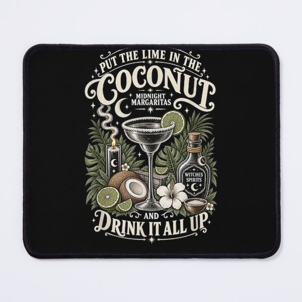 Item preview, Put The Lime in The Coconut Midnight Margaritas designed and sold by leevekaArt.